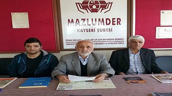 Mazlumder'den Kudüs için güç ve imkan sahipleri sorumluluğa çağırıldı