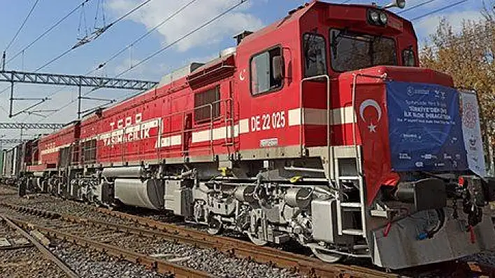 İlk İhraç Treni Kayseri'den geçti