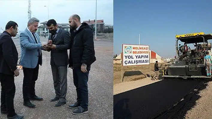 Melikgazi trafiğin rahatlamasını sağlayacak çalışmalar yapıyor