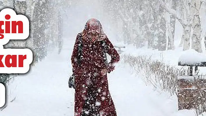 Kayseri için kuvvetli kar uyarısı 