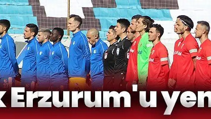 10 kişilik Erzurum 'u yenemedik