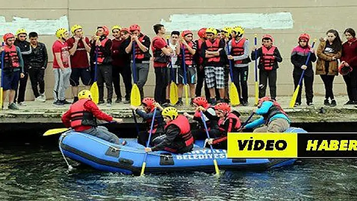 İç Anadolu 'nun ilk rafting takımı Yahyalı 'da kuruldu 