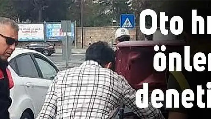 Oto hırsızlığı denetimi 