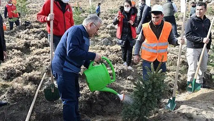 Kayseri'de yeşil alan için 3 yılda 66 milyon TL'lik harcama