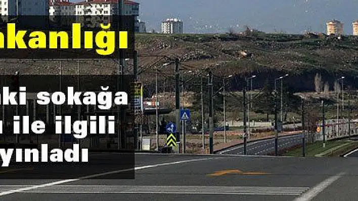 9-10 Mayıs'taki sokağa çıkma yasağı ile ilgili genelge yayınlandı