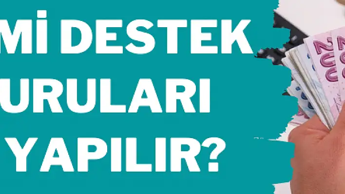 Pandemi destek başvuruları nasıl yapılır?