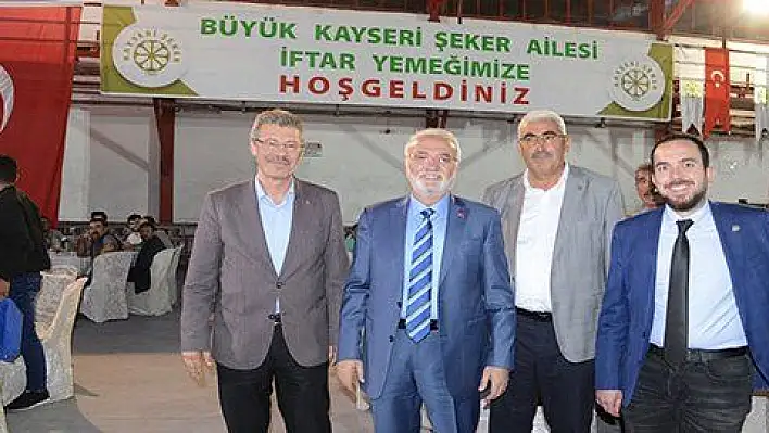 Elitaş, Kayseri Şeker çiftçileri ile Şeker Sofrasında buluştu