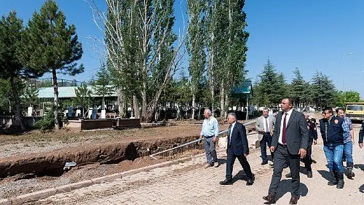 Büyükkılıç, sel bölgesi Çiftlik'te yaraları sarıyor