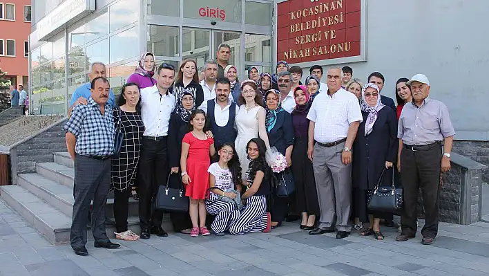 Kocasinan'da 07.07.2017'de 16 nikah kıyıldı