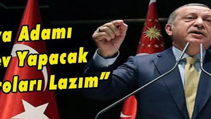 Erdoğan: 'Bize, Dava Adamı Olarak Görev Yapacak AK Parti Kadroları Lazım'