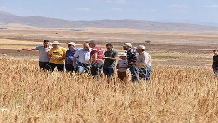 Çiftçiler Kayseri'de ilki gerçekleştirdi 