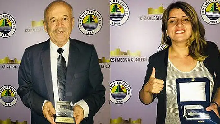 Erdemli'den Kayseri'ye iki ödül birden