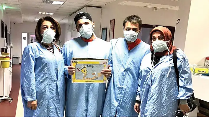 Karadenizliler Derneği'nden lösemi hastalarına ziyaret