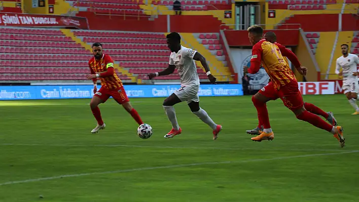 Kayserispor-Hatayspor maçı başladı