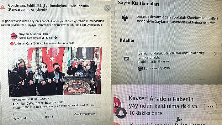 Facebook'tan Çatlı paylaşımlarına paylaşım yasağı