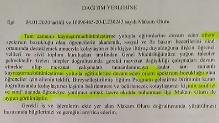 'Gölge öğretmen' MEB'in onayından geçti