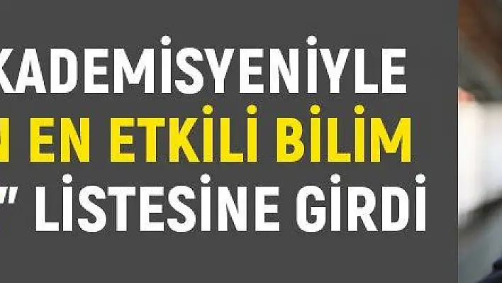 AGÜ beş akademisyeniyle 'Dünyanın En Etkili Bilim İnsanları' listesine girdi