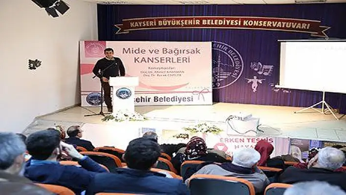 Büyükşehir Belediyesi'nde 'Mide ve Bağırsak Kanserleri' Semineri