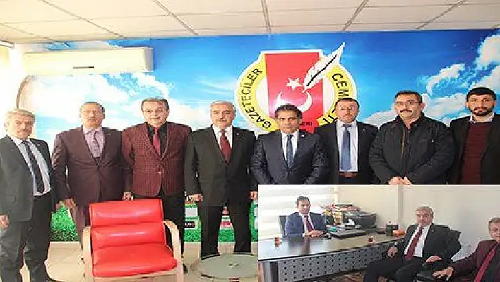 MHP Melikgazi İlçe Başkanı Yücebaş'tan KGC'ye ziyaret 