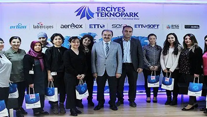 Erciyes Teknopark'ta Dünya Kadınlar Günü kutlandı 