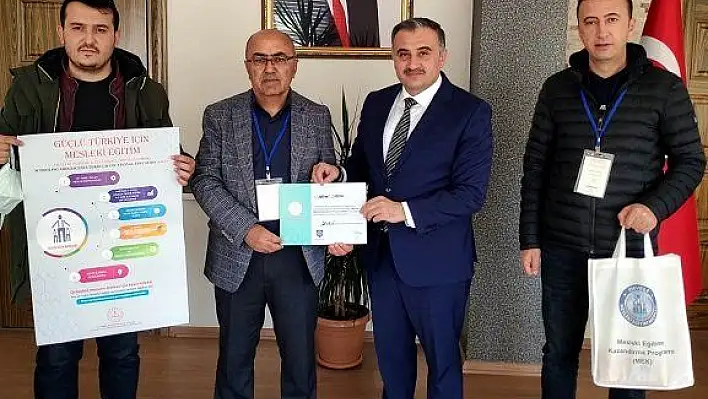 Başkan Cabbar: 'Mesleki eğitime kazandırma projesi hayırlı olsun'