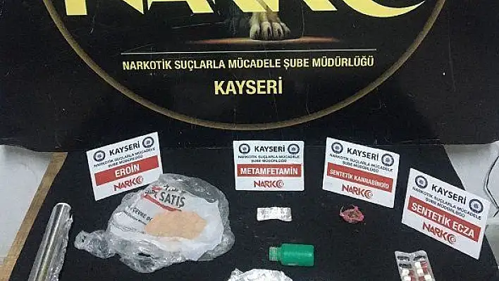 Kayseri'de uyuşturucu operasyonu