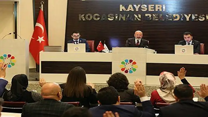 Kocasinan 'da seçimden sonraki ilk meclis toplantısı yapıldı, dağılım gerçekleşti 