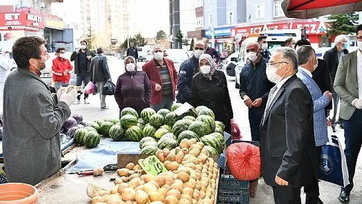 Büyükkılıç pazara indi