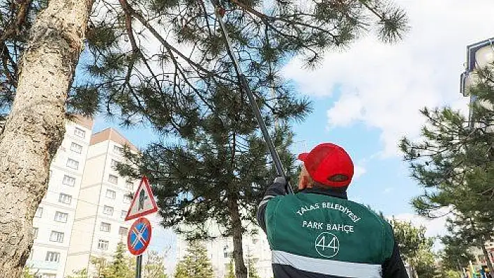 Talas Belediyesi 'bahara merhaba' dedi