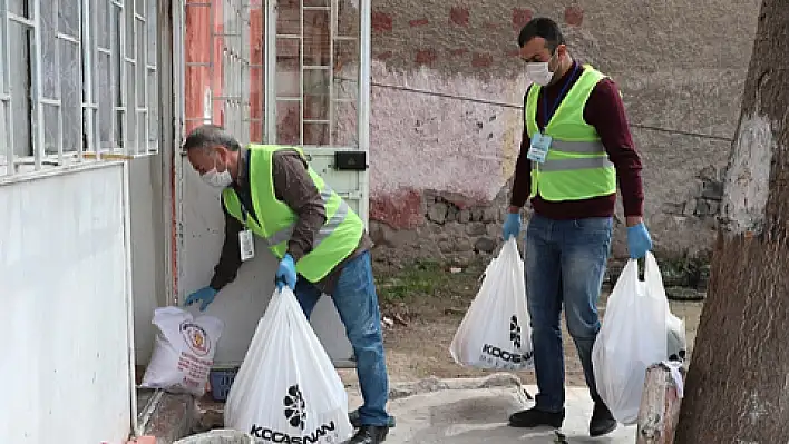 Kocasinan Vefa Destek Grubu, 15 bin aileye el uzattı