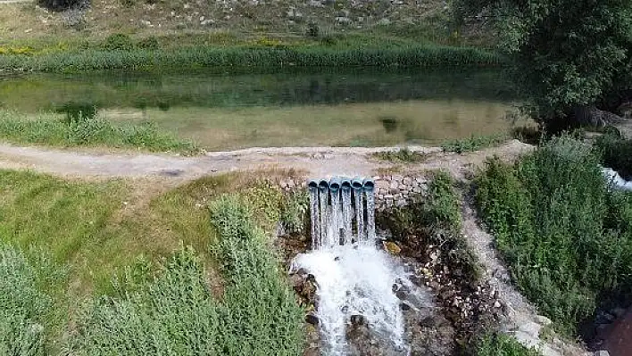 Tomarza'da Göl Değirmeni, piknikçileri ağırlıyor