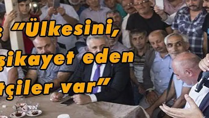 Yıldırım: 'Ülkesini, milletini şikayet eden siyasetçiler var'   