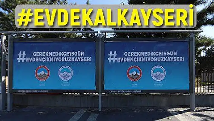 Açık havada 'Evden çıkmayın' uyarıları