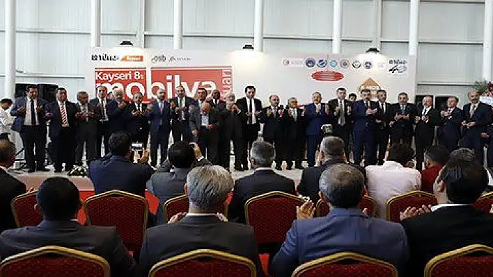 8. Kayseri Mobilya Fuarı açıldı