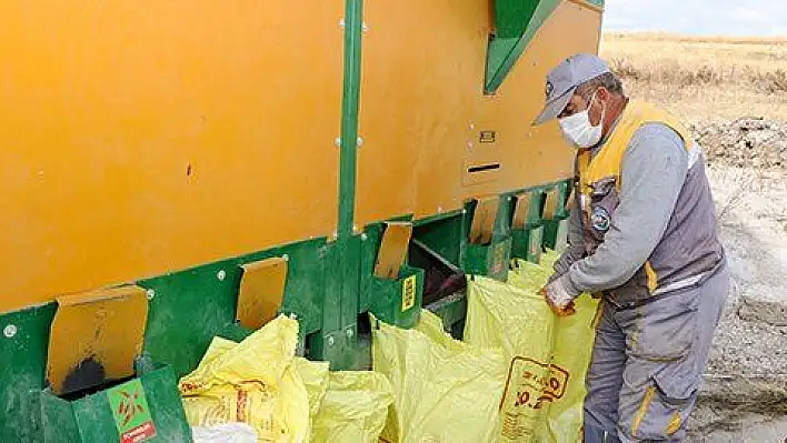 'Talas Belediyesi'nin tohum eleme makinesi işimizi kolaylaştırdı'