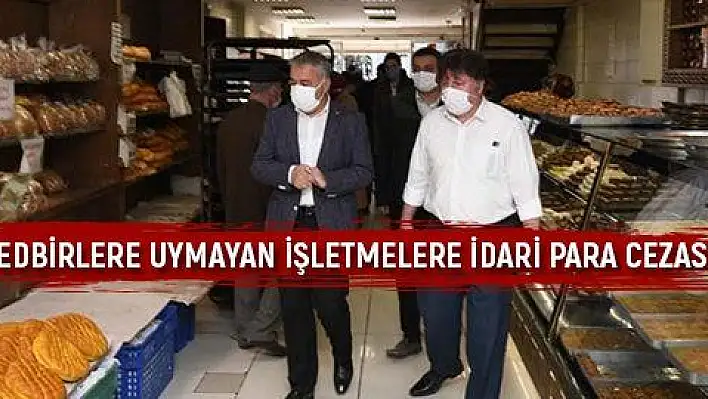 Unlu mamul işletmeleri denetlendi