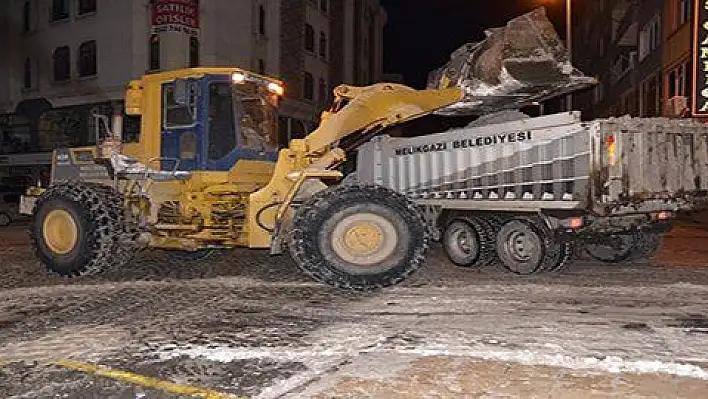 Melikgazi'de kesintisiz ulaşım devam ediyor 