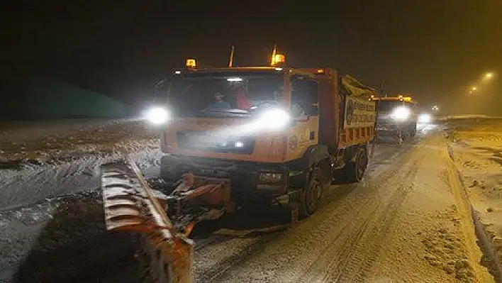 Büyükşehir kesintisiz çalışıyor 