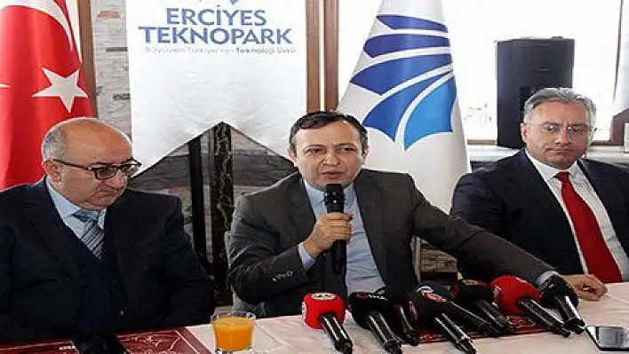 ERÜ Rektörü Çalış: 'Teknoparkımızla övünüyoruz'