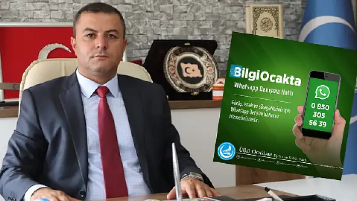 'Bilgi Ocakta' platformunun tanıtımını yaptı