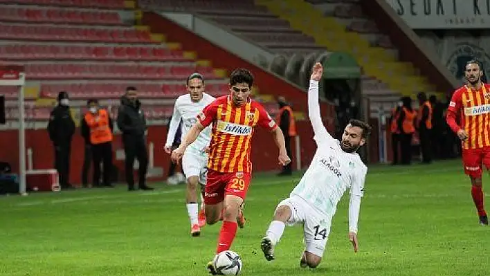 Kayserispor'un kupa maçı 30 Aralık'ta