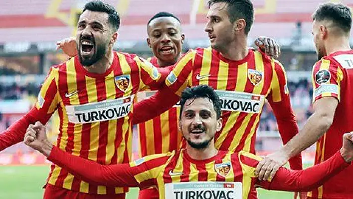 Kayserispor tek golle kazandı 