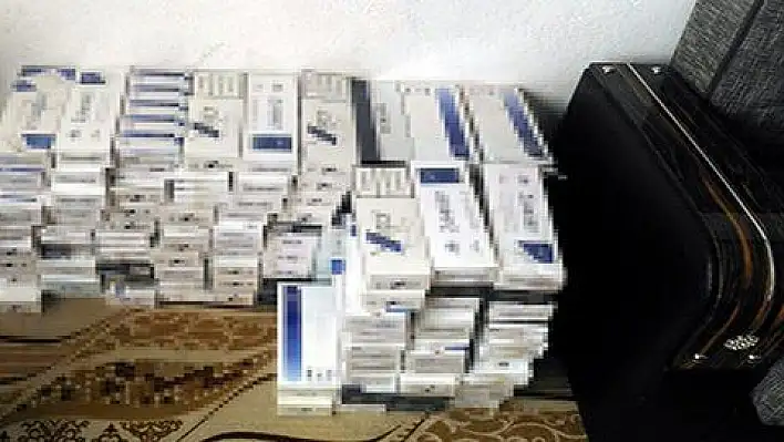 Kayseri'de gümrük kaçağı 59 bin 360 paket sigara ele geçirildi  