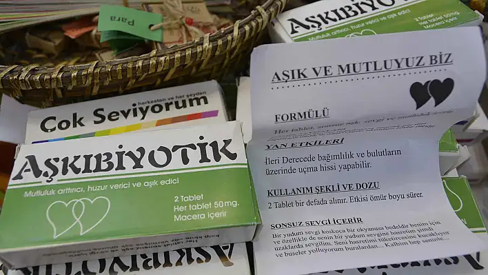 Sevgililer gününe özel 'Aşkıbiyotik'  