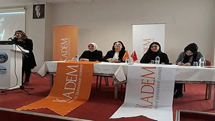 KADEM'in sosyal destek, kamuya erişim ve kadın yasal hakları eğitiminin ilki Felahiye'de 