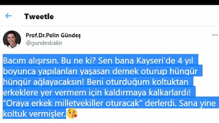 AK Parti eski milletvekilinden ilgi çeken paylaşım: 'Sen bana Kayseri  'de yapılanları yaşasan...'