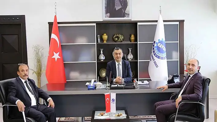 Kayseri Ticaret Borsası'ndan KAYSO'ya Ziyaret