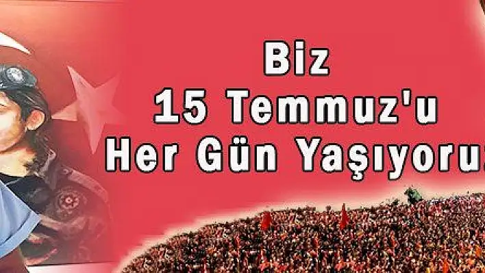 15 Temmuz Şehidi Cennet Yiğit'in Babası Yiğit, 'Biz 15 Temmuz'u her gün yaşıyoruz' 