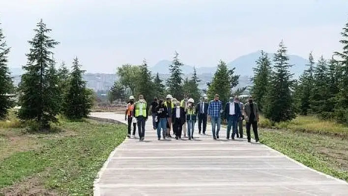 'Türkiye'nin en yeşil millet bahçesini inşa ediyoruz'