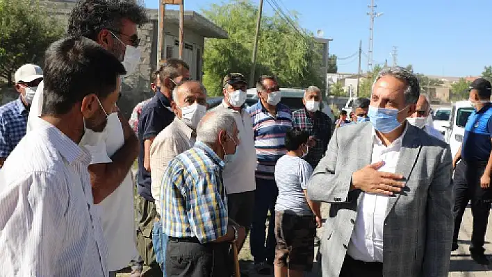 Başkan Yalçın pandemiye rağmen sahalarda